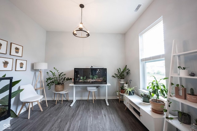 1534 Cloverdon Dr, Westfield, IN 46074 - sitting room featuring wood finished floors and baseboards