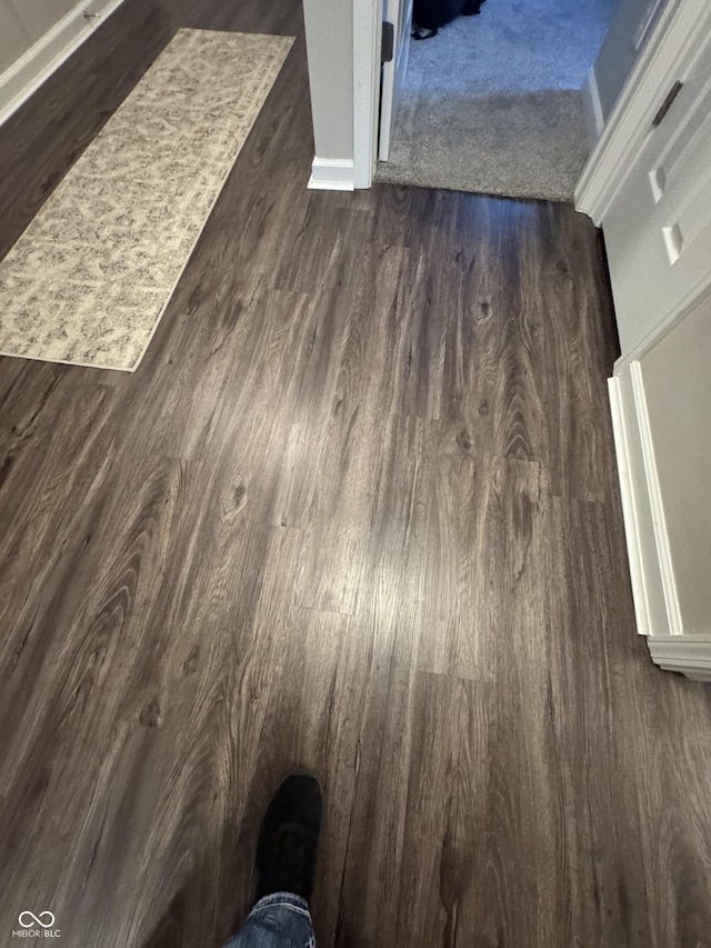914 Baden Manor Dr, Indianapolis, IN 46217 - detailed view of wood finished floors