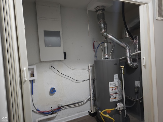 1931 Brentwood Dr, Anderson, IN 46011 - utilities featuring electric panel and water heater