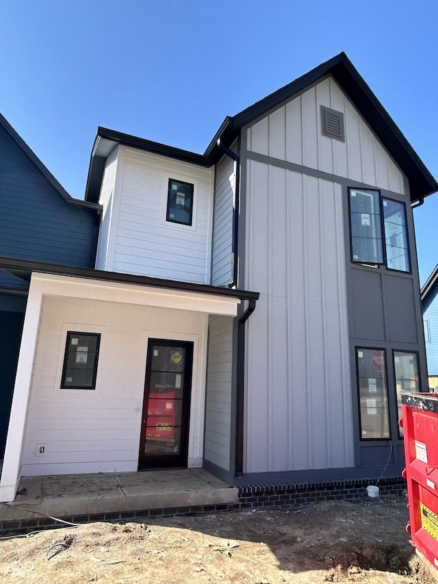 16375 Burlwood Dr, Westfield, IN 46074 - exterior space featuring board and batten siding