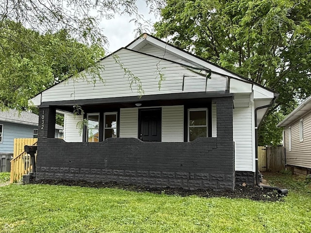 1032 Groff Ave, Indianapolis, IN 46222 - view of front of house featuring a porch