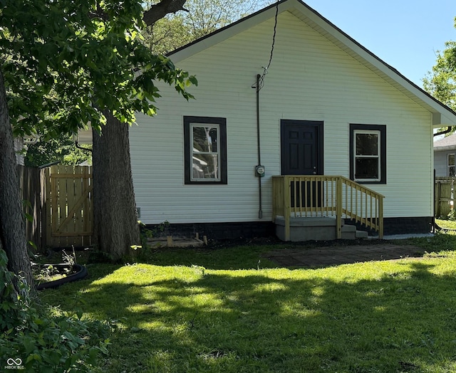 1032 Groff Ave, Indianapolis, IN 46222 - view of rear view of property