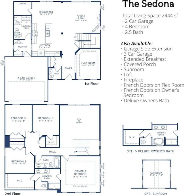 3727 Thomas Jefferson Ct, Westfield, IN 46074 - property floor plan