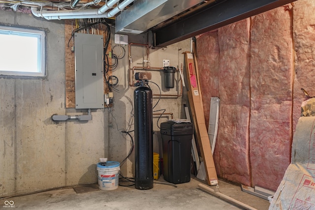 utilities with electric panel