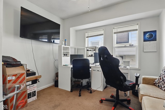 443 N Alton Ave, Indianapolis, IN 46222 - home office with light carpet
