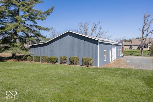 19702 Tomlinson Rd, Westfield, IN 46074 - view of side of property featuring a lawn