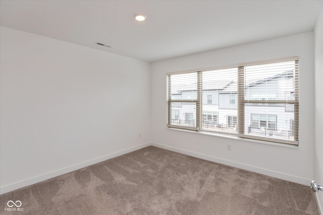 13423 E 134th St, Fishers, IN 46037 - unfurnished room featuring light colored carpet and recessed lighting