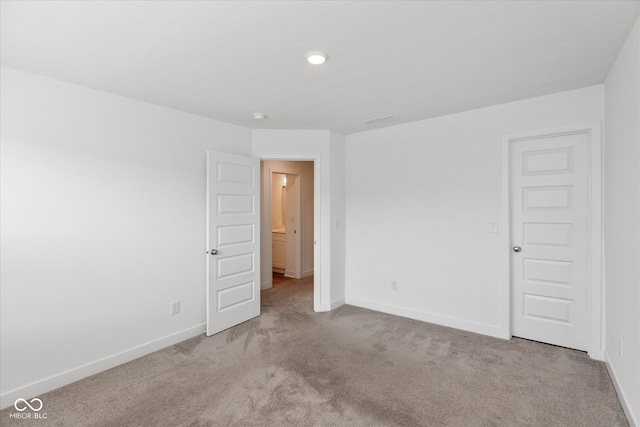 13423 E 134th St, Fishers, IN 46037 - carpeted spare room featuring baseboards and recessed lighting