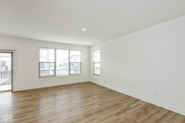 13423 E 134th St, Fishers, IN 46037 - empty room with light wood-style floors and recessed lighting