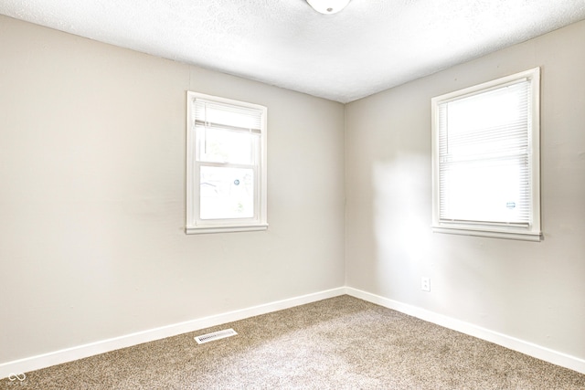 6189 Vigo Dr, Clayton, IN 46118 - carpeted spare room featuring baseboards and a textured ceiling