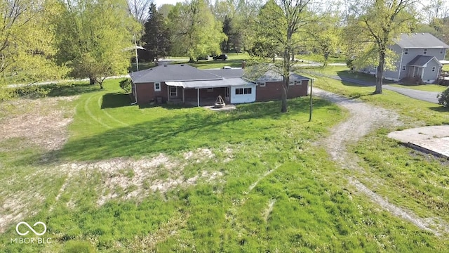 drone / aerial view