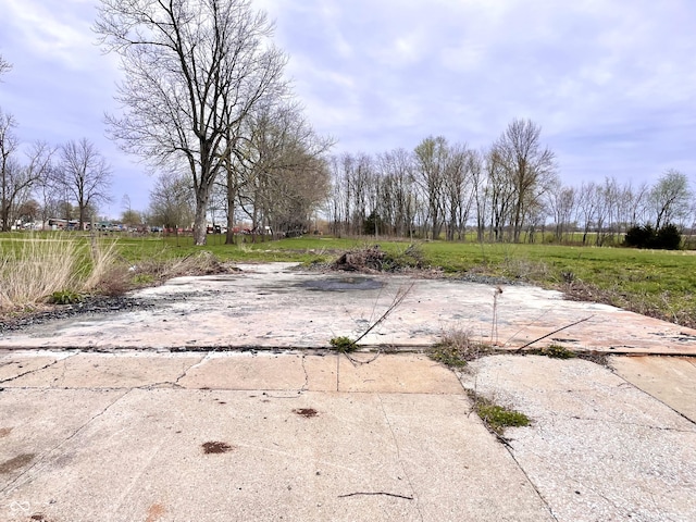 view of road