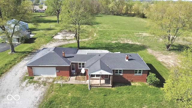 drone / aerial view