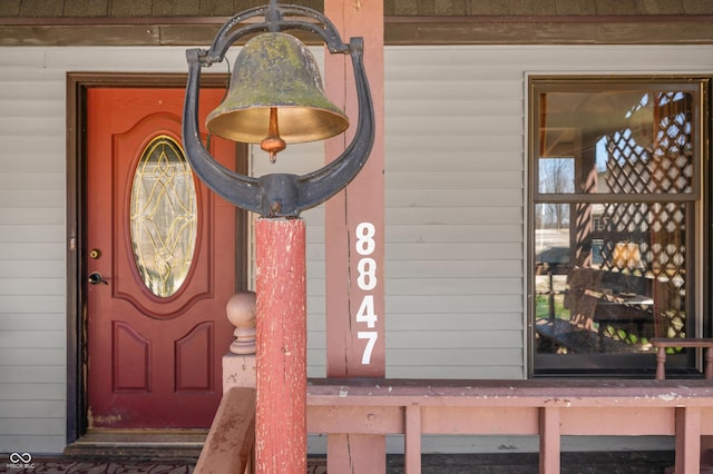 8847 E Northshore Dr, Unionville, IN 47468 - view of property entrance