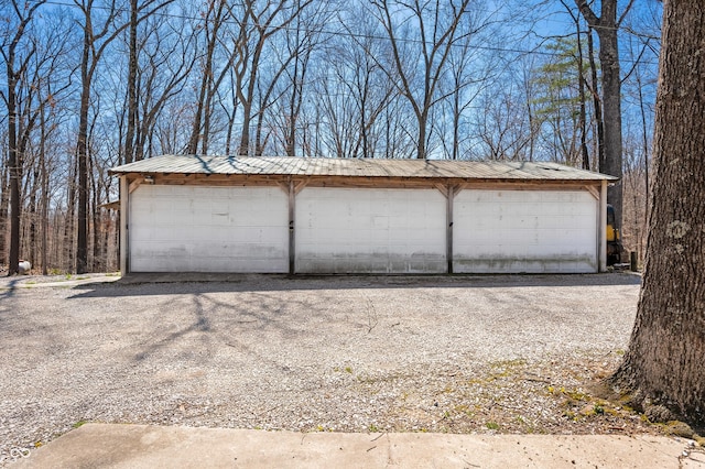 8847 E Northshore Dr, Unionville, IN 47468 - view of detached garage
