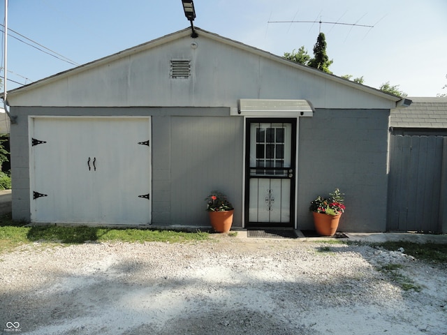 1722 N Parker Ave, Indianapolis, IN 46218 - view of outbuilding