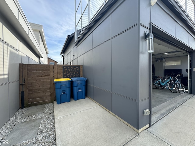 view of side of home