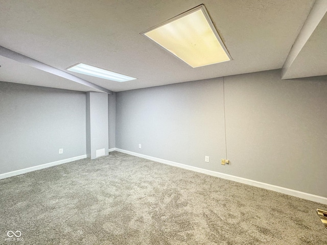 9362 Helmsdale Dr, Indianapolis, IN 46256 - finished basement with carpet and baseboards