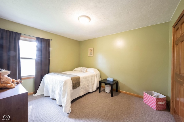 30 Sleepy Hollow Ct, Westfield, IN 46074 - carpeted bedroom featuring baseboards and a textured ceiling