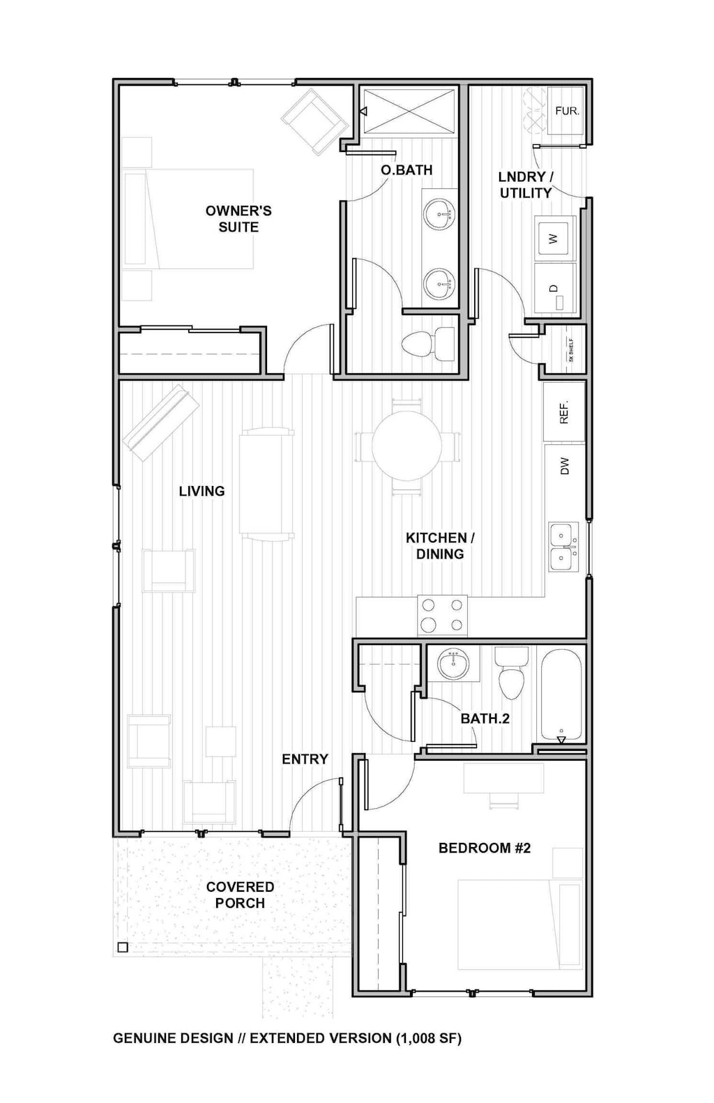 1652 Roosevelt Ave, Indianapolis, IN 46218 - plan