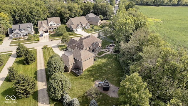 1060 Cape Coral Dr, Cicero, IN 46034 - drone / aerial view with a residential view
