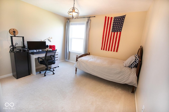 1060 Cape Coral Dr, Cicero, IN 46034 - bedroom featuring baseboards and carpet flooring
