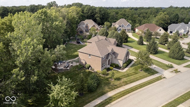 1060 Cape Coral Dr, Cicero, IN 46034 - bird's eye view featuring a residential view