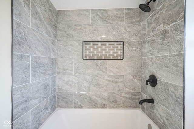 bathroom featuring tub / shower combination