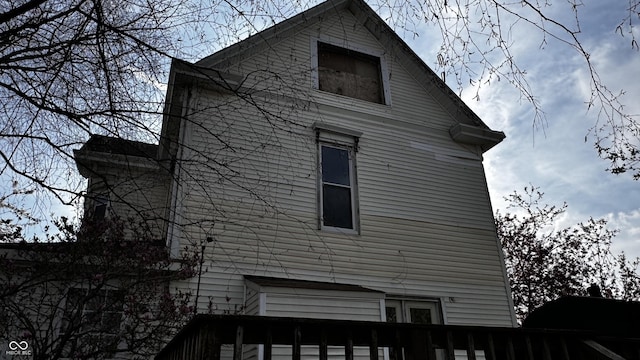view of side of home
