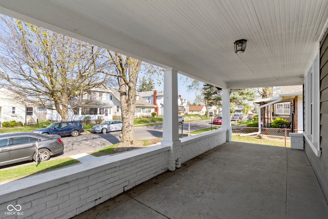 67 S 9th Ave, Beech Grove, IN 46107 - view of patio / terrace with a residential view