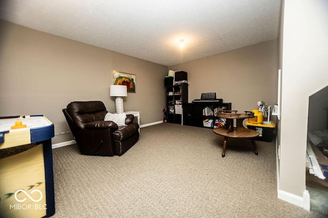 3896 Woods Bay Ln, Plainfield, IN 46168 - carpeted home office with baseboards