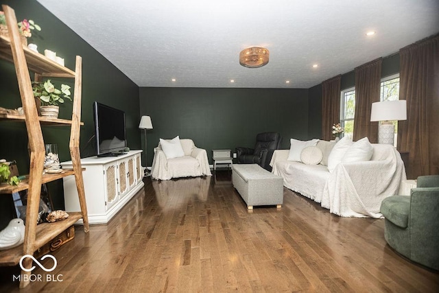 3896 Woods Bay Ln, Plainfield, IN 46168 - living room with recessed lighting and wood finished floors