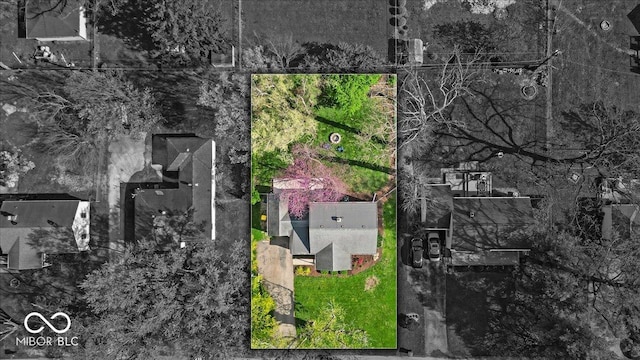 2204 Pamela Dr, Indianapolis, IN 46220 - bird's eye view