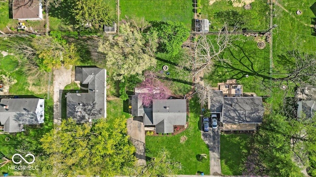 2204 Pamela Dr, Indianapolis, IN 46220 - aerial view