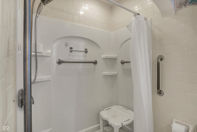 1194 S Faculty Dr, Indianapolis, IN 46241 - full bathroom with a stall shower