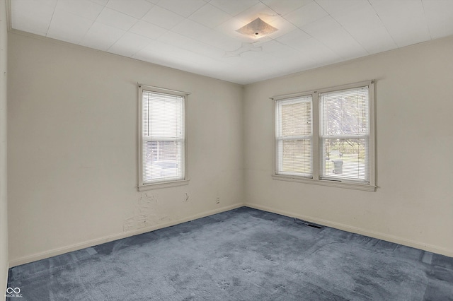 1194 S Faculty Dr, Indianapolis, IN 46241 - carpeted empty room with baseboards, visible vents, and a wealth of natural light