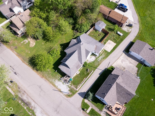212 W Burnside Ave, Fairland, IN 46126 - aerial perspective of suburban area