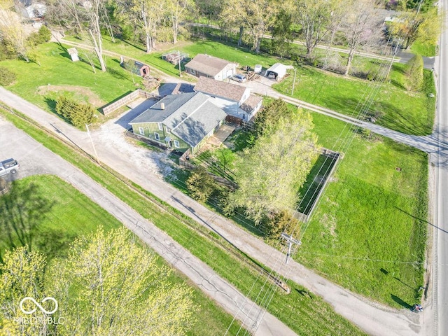 drone / aerial view