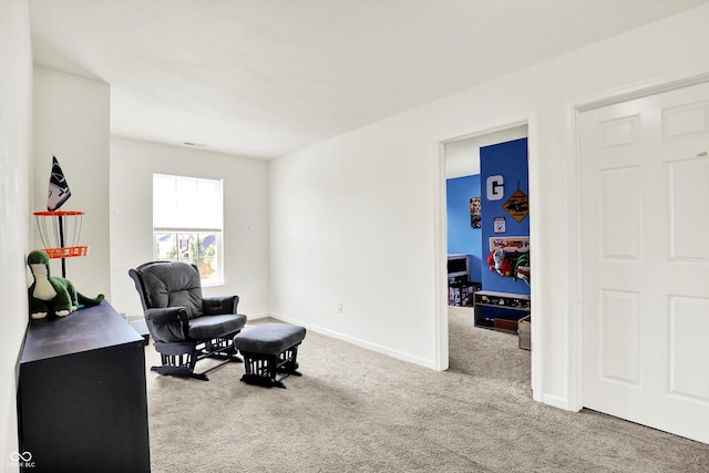 950 Redwood Dr, Franklin, IN 46131 - sitting room with carpet floors and baseboards