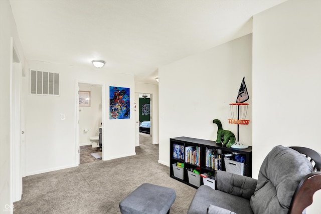 950 Redwood Dr, Franklin, IN 46131 - living area with carpet and baseboards