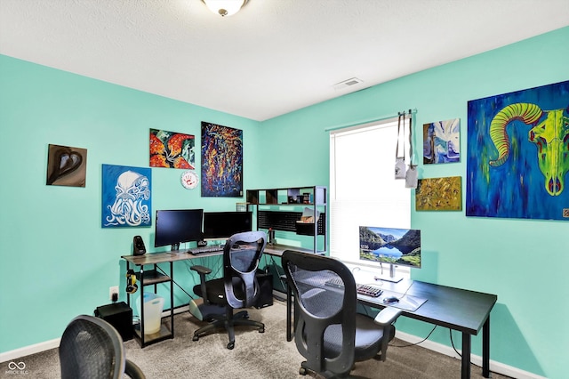950 Redwood Dr, Franklin, IN 46131 - carpeted office with baseboards