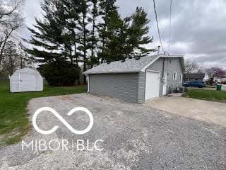 517 Dicks St, Lebanon, IN 46052 - view of garage