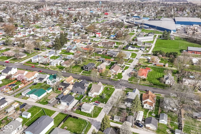 2001 S I St, Elwood, IN 46036 - drone / aerial view featuring a residential view