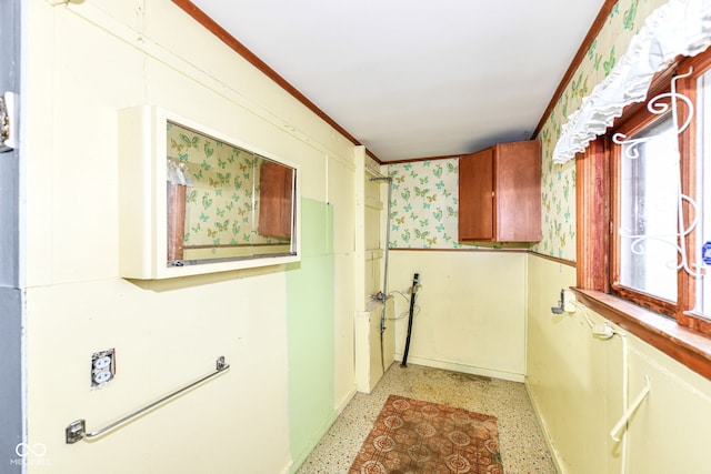 2001 S I St, Elwood, IN 46036 - entryway with baseboards and light speckled floor