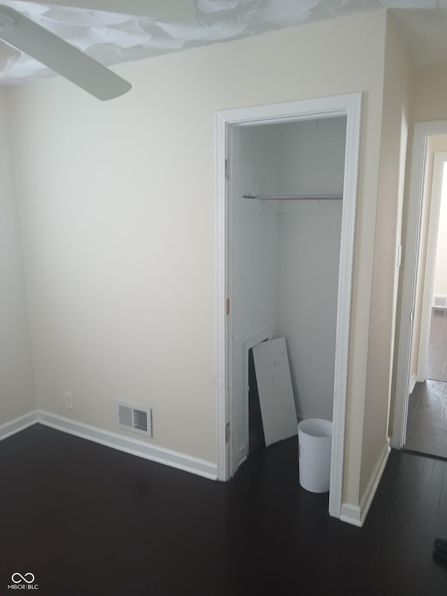 closet with visible vents
