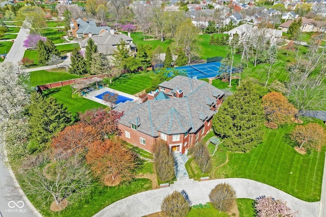 290 Breakwater Dr, Fishers, IN 46037 - bird's eye view