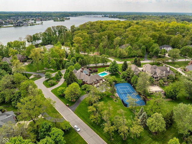290 Breakwater Dr, Fishers, IN 46037 - drone / aerial view of a large body of water