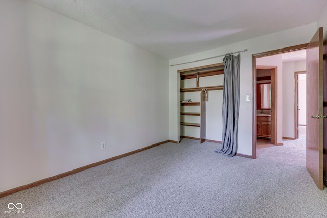 8160 Bold Forbes Ct, Indianapolis, IN 46217 - unfurnished bedroom featuring carpet flooring and a closet