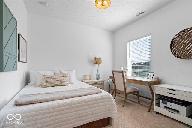 1614 Waterleaf Dr, Westfield, IN 46074 - bedroom with light colored carpet and a textured ceiling