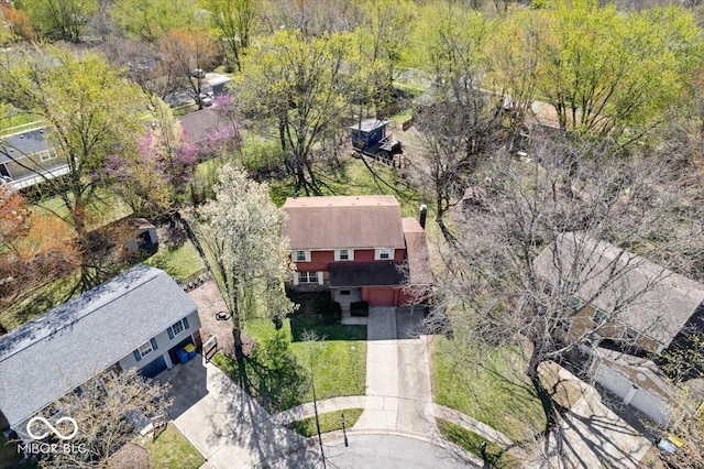 315 Heritage Ct, Fishers, IN 46038 - aerial view